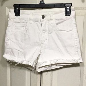 High rise shorts